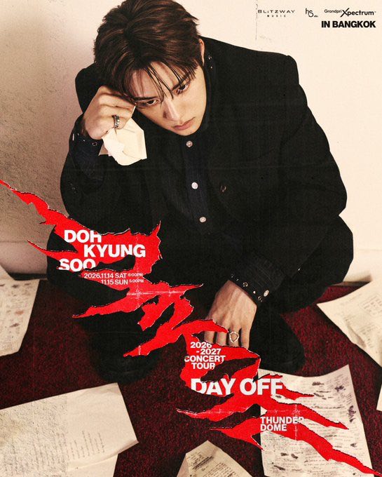 2026-2027 DOH KYUNG SOO CONCERT TOUR [DAY OFF] IN BANGKOK