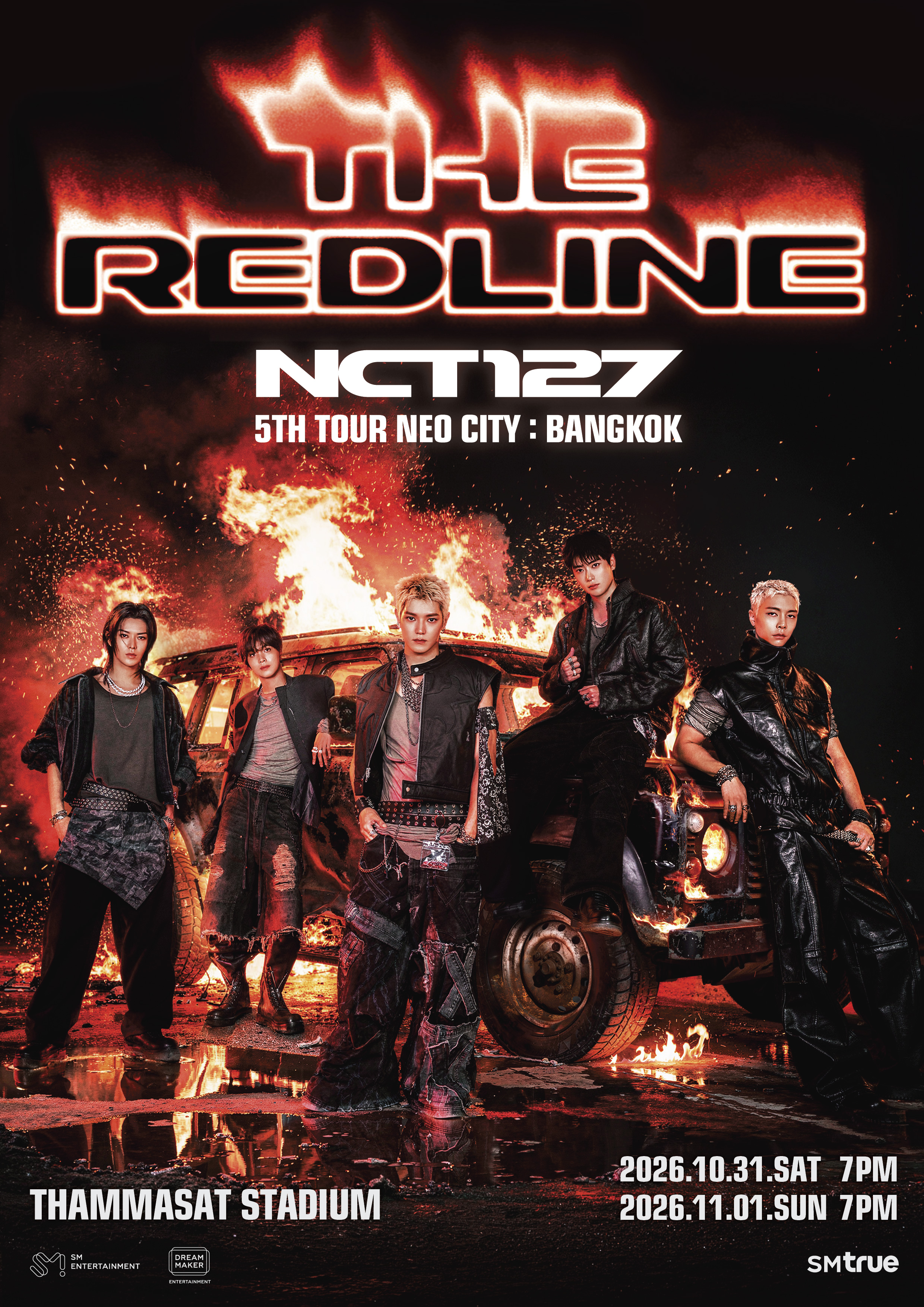 NCT 127 5TH TOUR 'NEO CITY : BANGKOK - THE REDLINE'